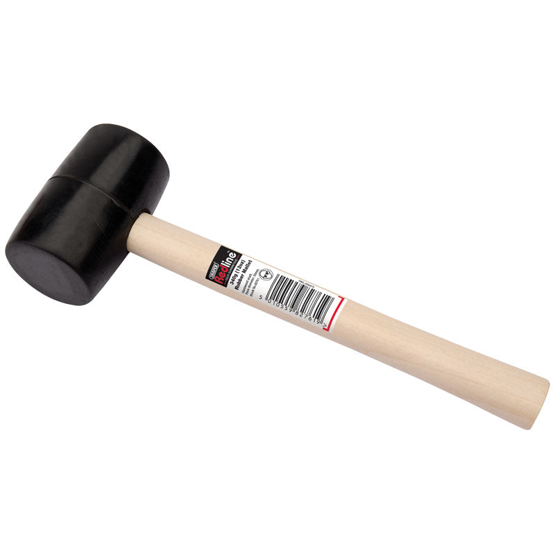 Draper Draper Redline Rubber Mallet with Hardwood Shaft