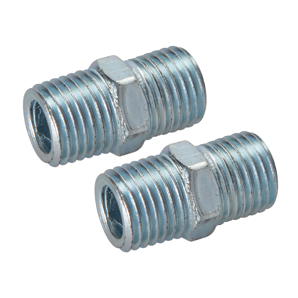 Silverline Air Line Equal Union Connector 2Pk