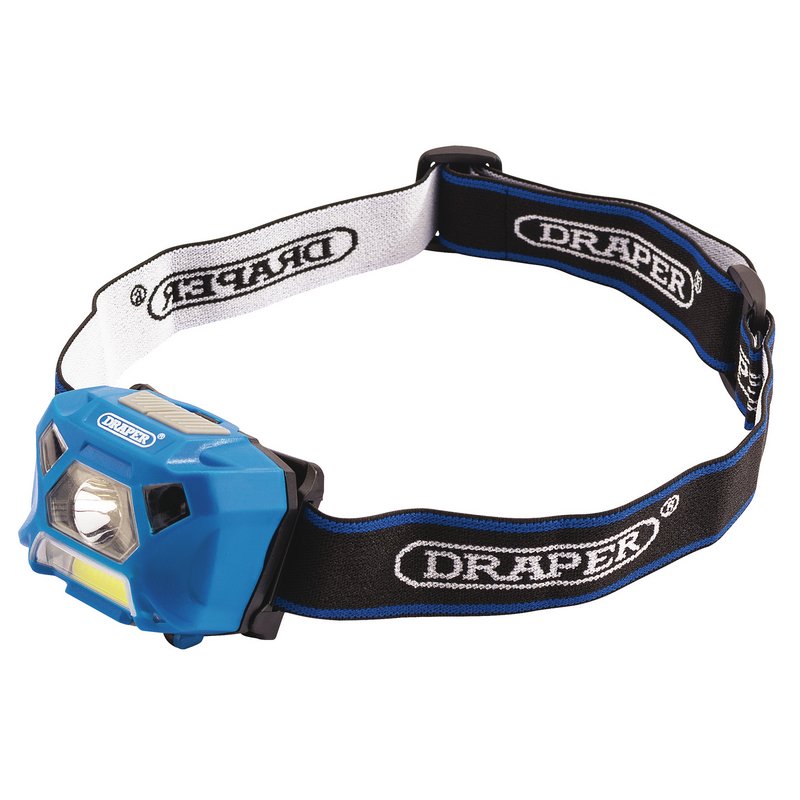 Draper 3W Rechargeable COB LED Headlamp