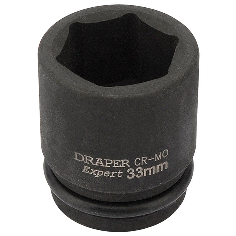 Draper Expert 33mm 3/4" Square Drive Hi-Torq&#174; 6 Point Impact Socket