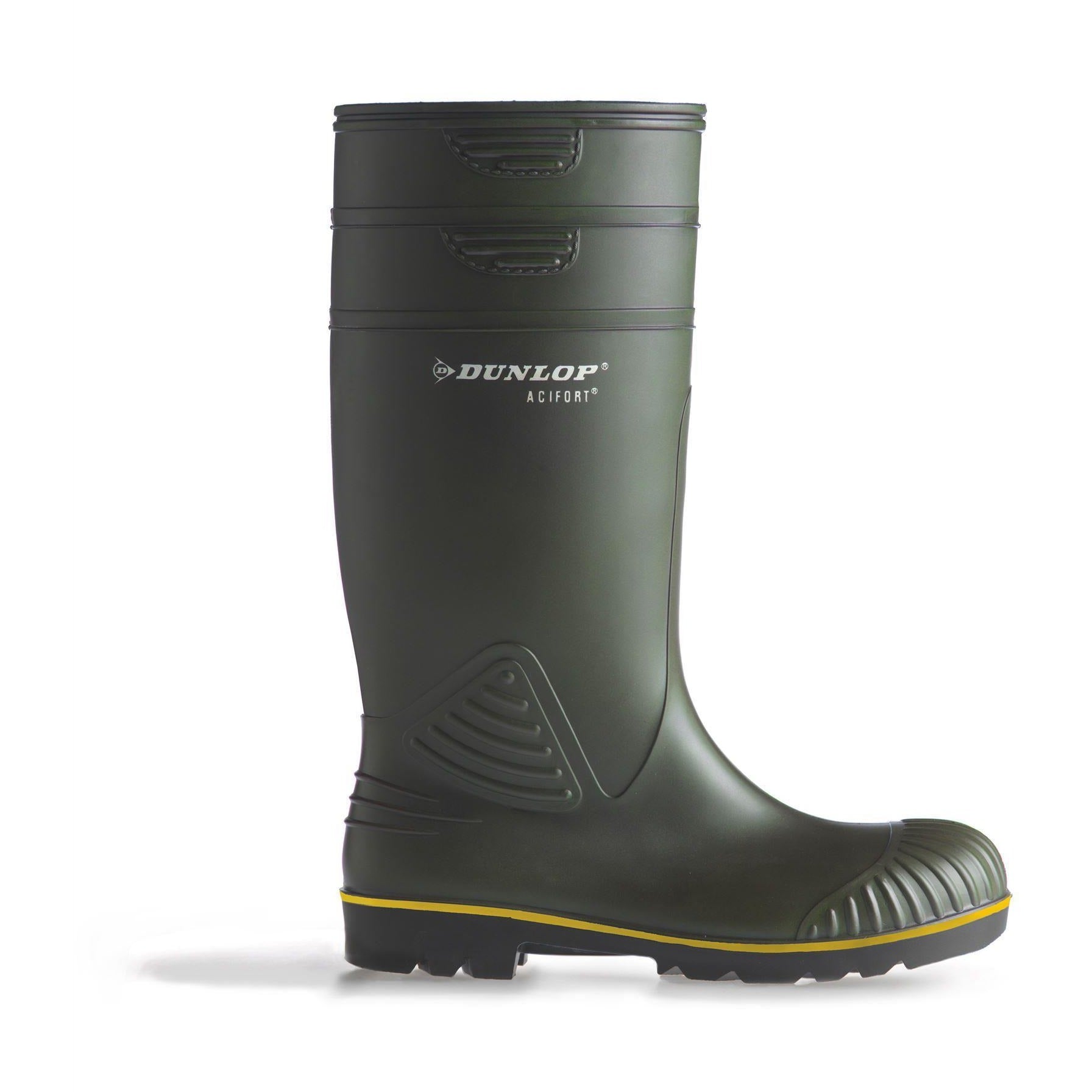 Dunlop Acifort Heavy Duty Wellington Boots GS Workwear