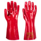 Portwest PVC Gauntlet 35cm Abrasion Resistance Work Gloves A435