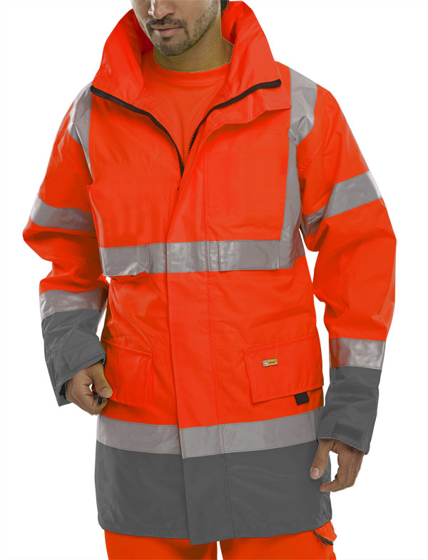 Beeswift Two Tone Breathable Traffic Jacket