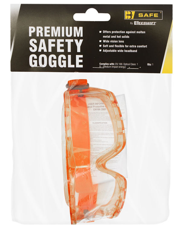 Bsafe Premium Goggle Amber