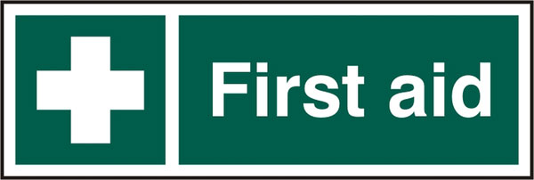 Bsafe First Aid Sign Green