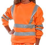 Beeswift Sweatshirt-Hi-Viz