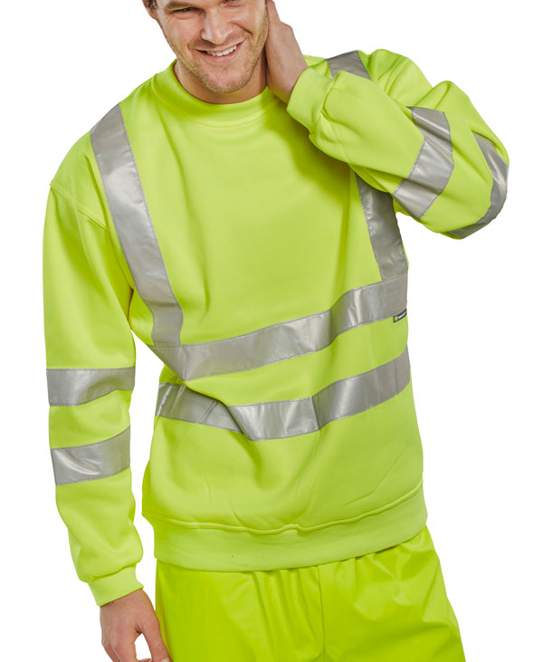 Beeswift Sweatshirt-Hi-Viz