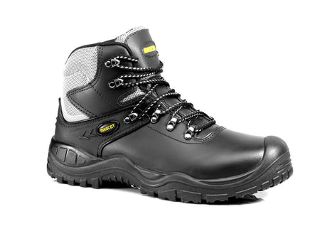 Mascot Footwear Elbrus Safety Boots #colour_black-yellow