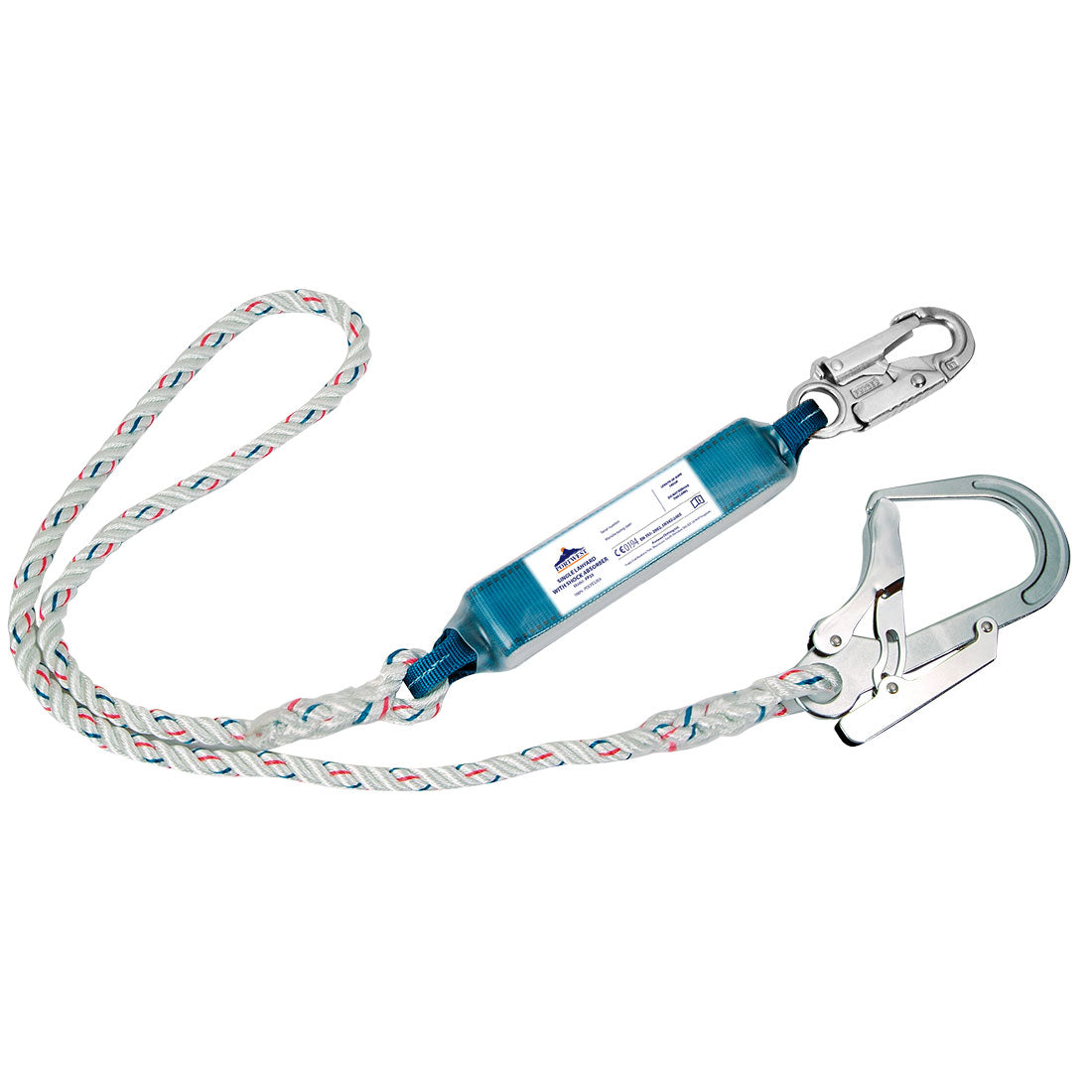 Portwest Single Lanyard With Shock Absorber