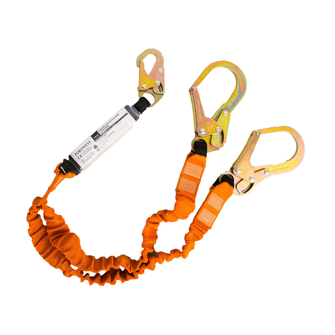Portwest Double 140kg Lanyard with Shock Absorber