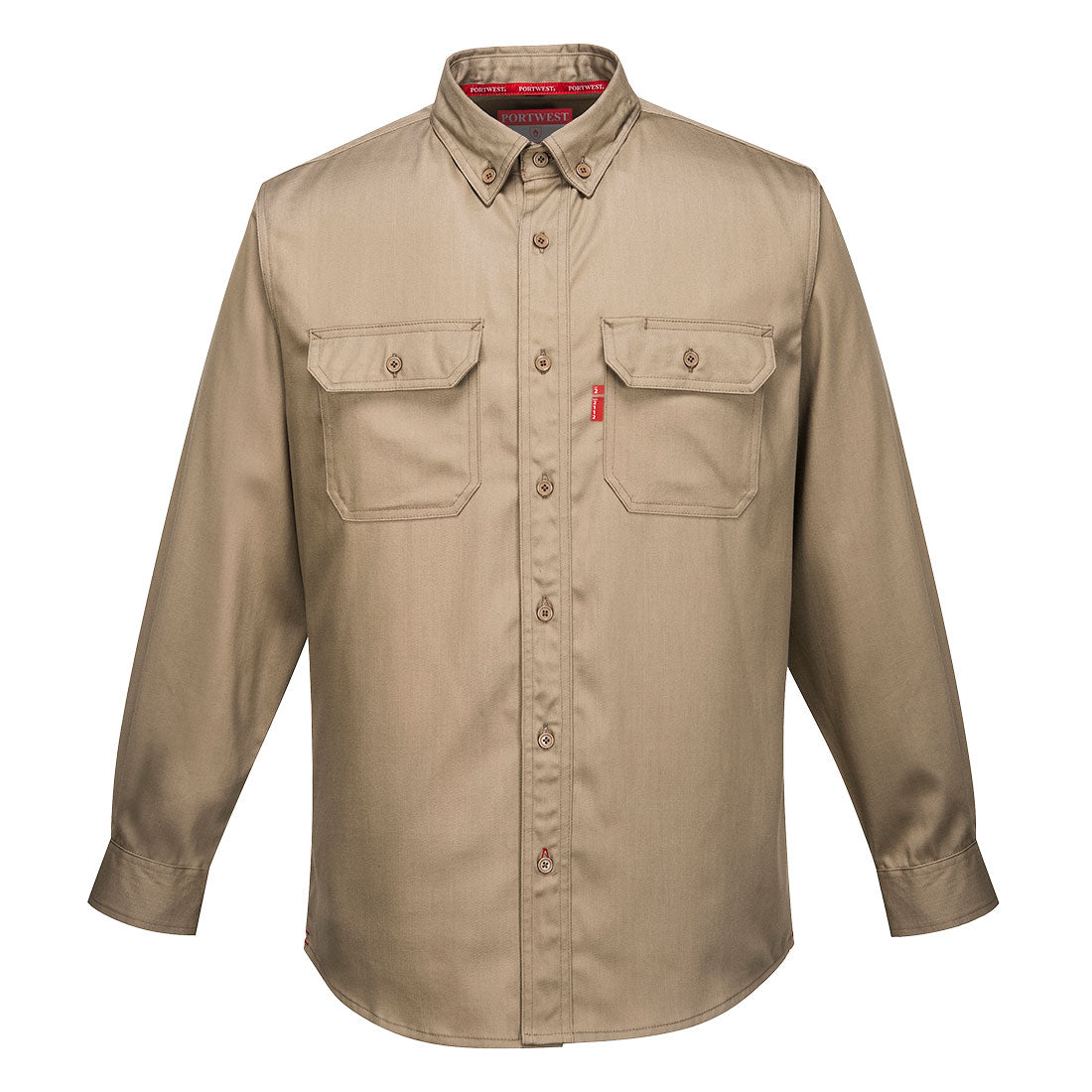 Flame resistant shop work shirts