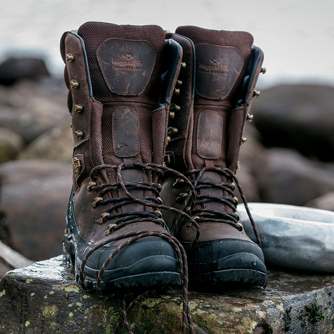 Hoggs of Fife Aonach Waterproof Field Boots Waxy Brown