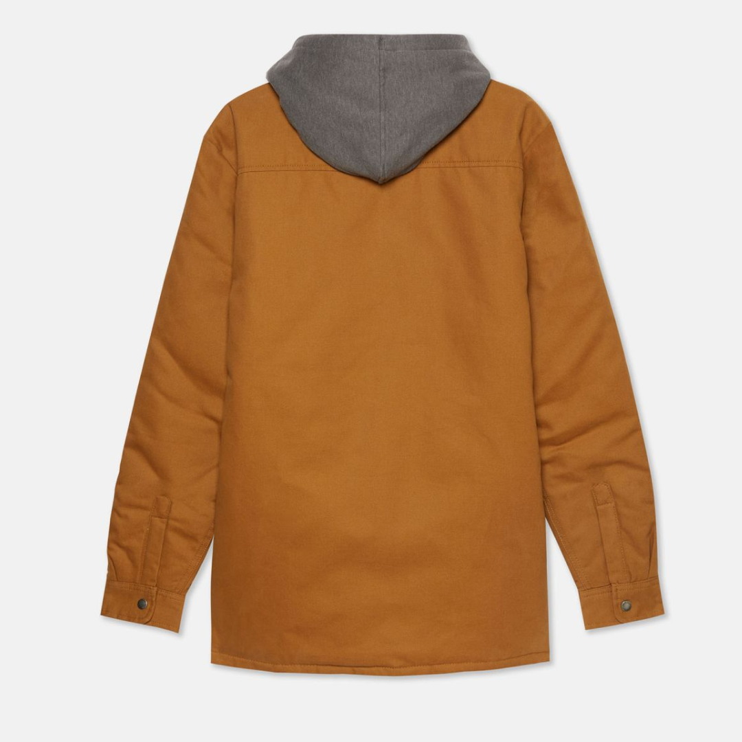 Dickies icon hooded quilted shirt jacket online