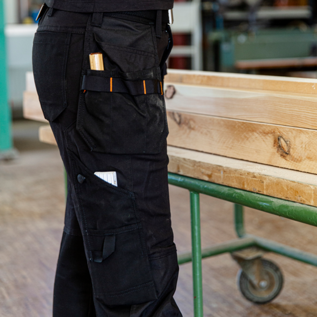 Helly Hansen Workwear Women's Luna Construction Work Pants - Black