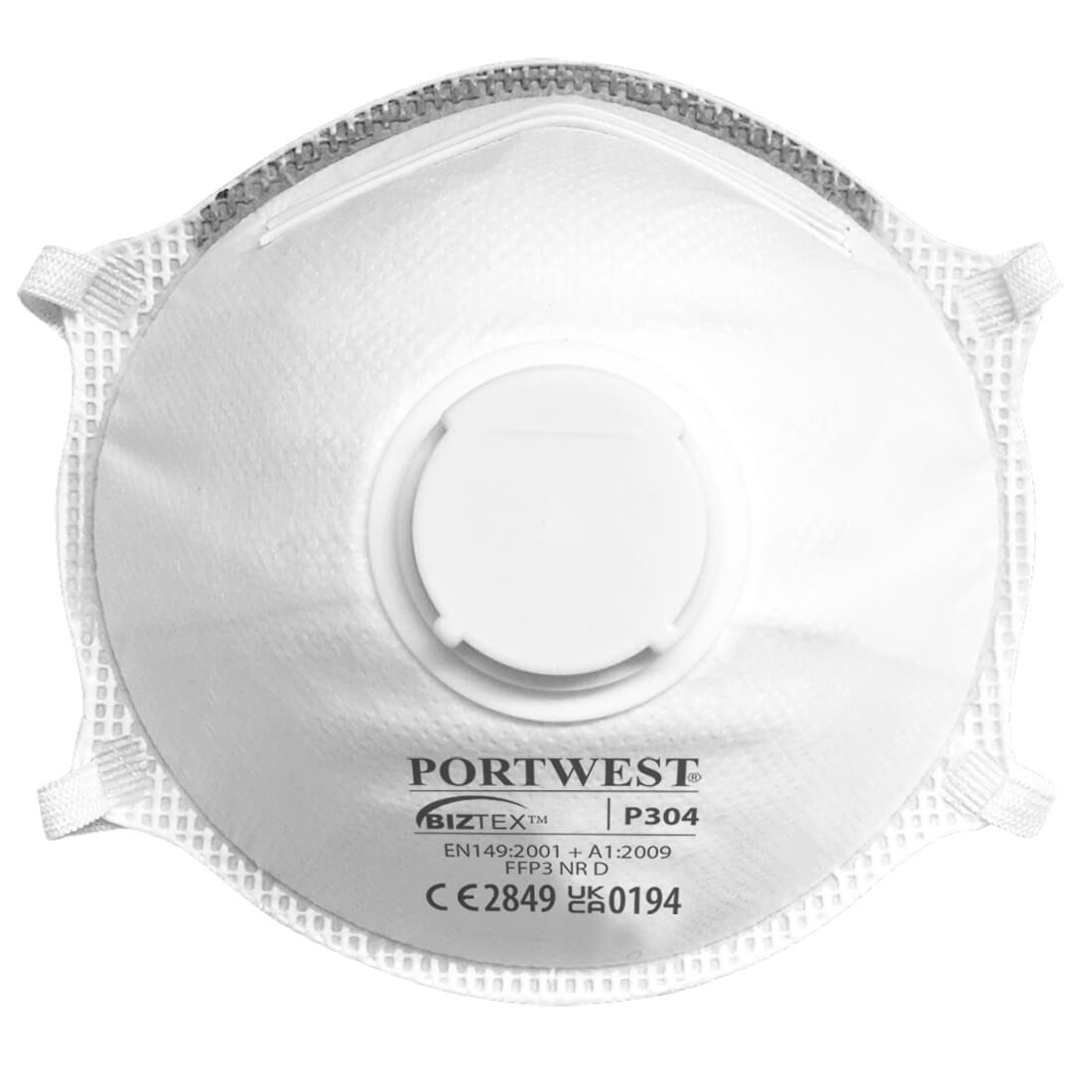Portwest Light Cup Respirator (Pack of 10)