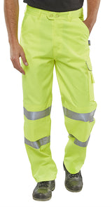 Beeswift Poly-Cotton-Trousers-En-Iso-20471
