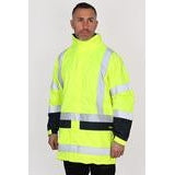 Bisley Taped Hi-Vis Rain Shell Jacket
