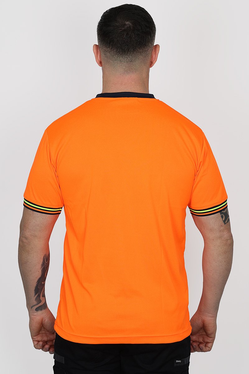 Bisley Taped Hi-Vis Polyester Mesh T-Shirt