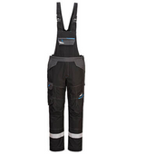 Portwest WX3 FR Bib & Brace #colour_black