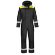 Portwest PW3 Winter Coverall #colour_black-yellow