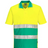 Portwest Two-Tone Lightweight Polo Shirt S/S #colour_yellow-teal
