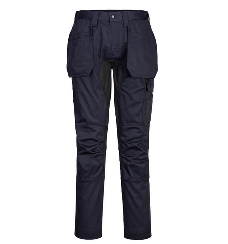 Portwest WX2 Stretch Holster Trouser #colour_dark-navy-blue-black