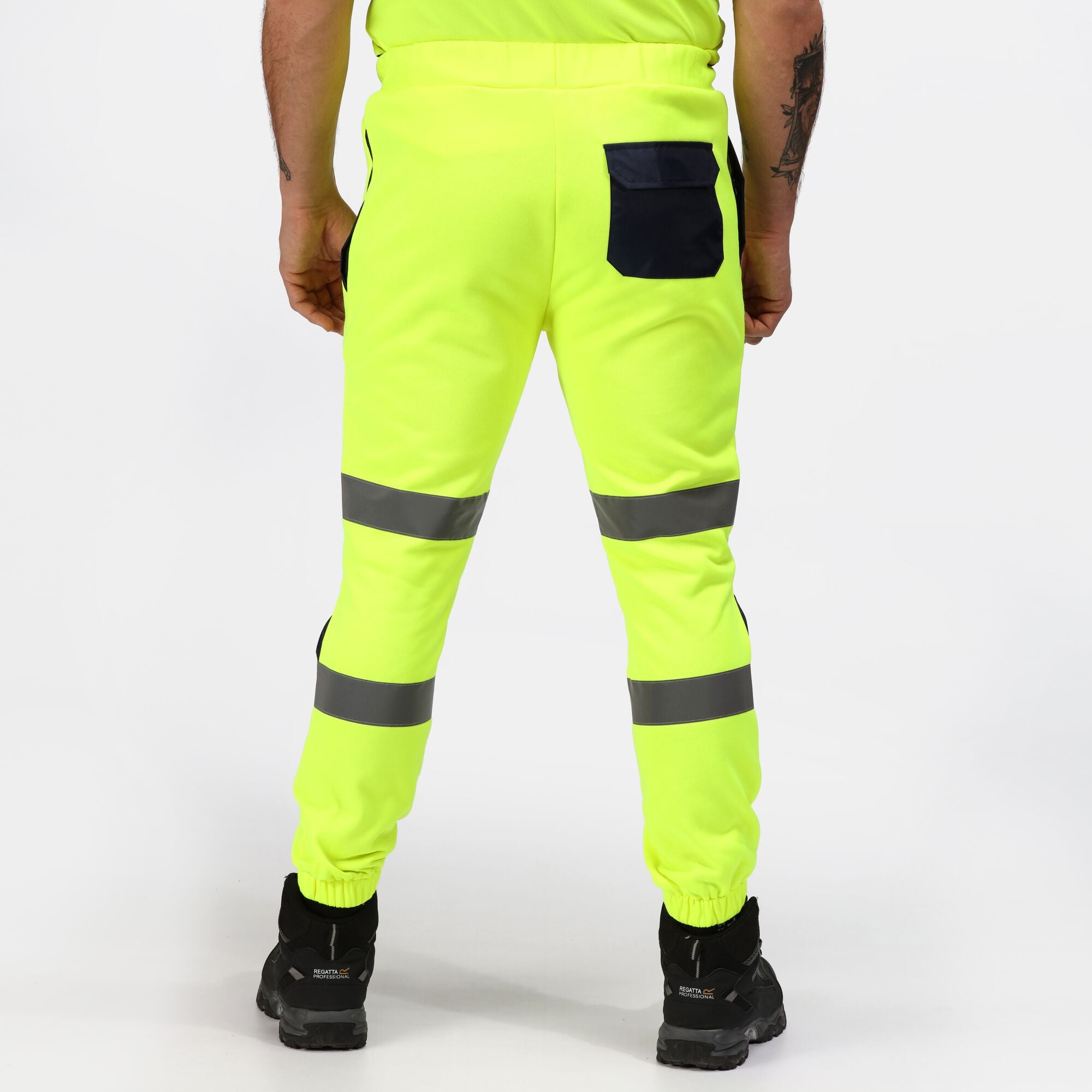 Hi vis joggers on sale yellow