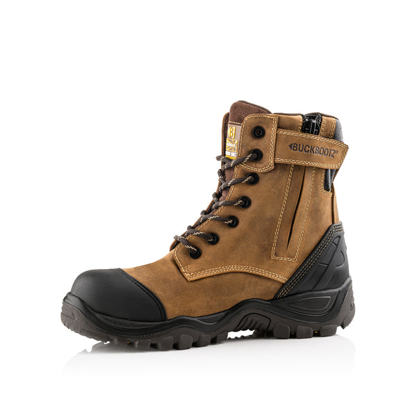 Side zip duck boots online
