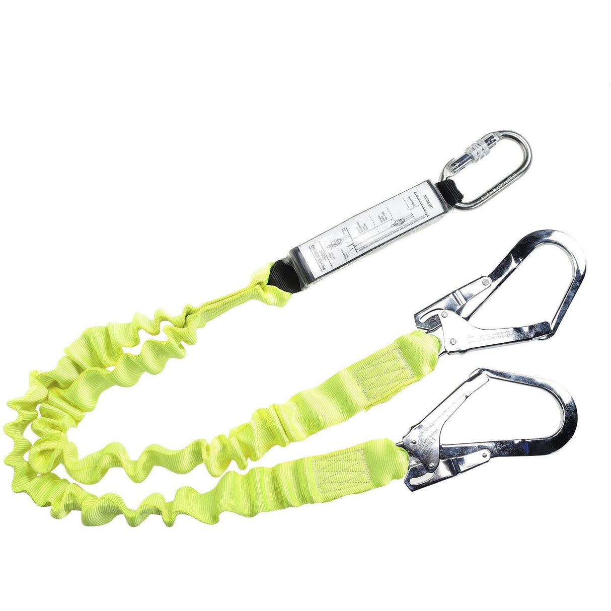 Portwest Double Lanyard Elasticated With Shock Absorber