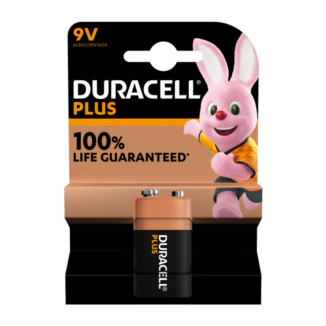 Duracell Plus 9V Battery