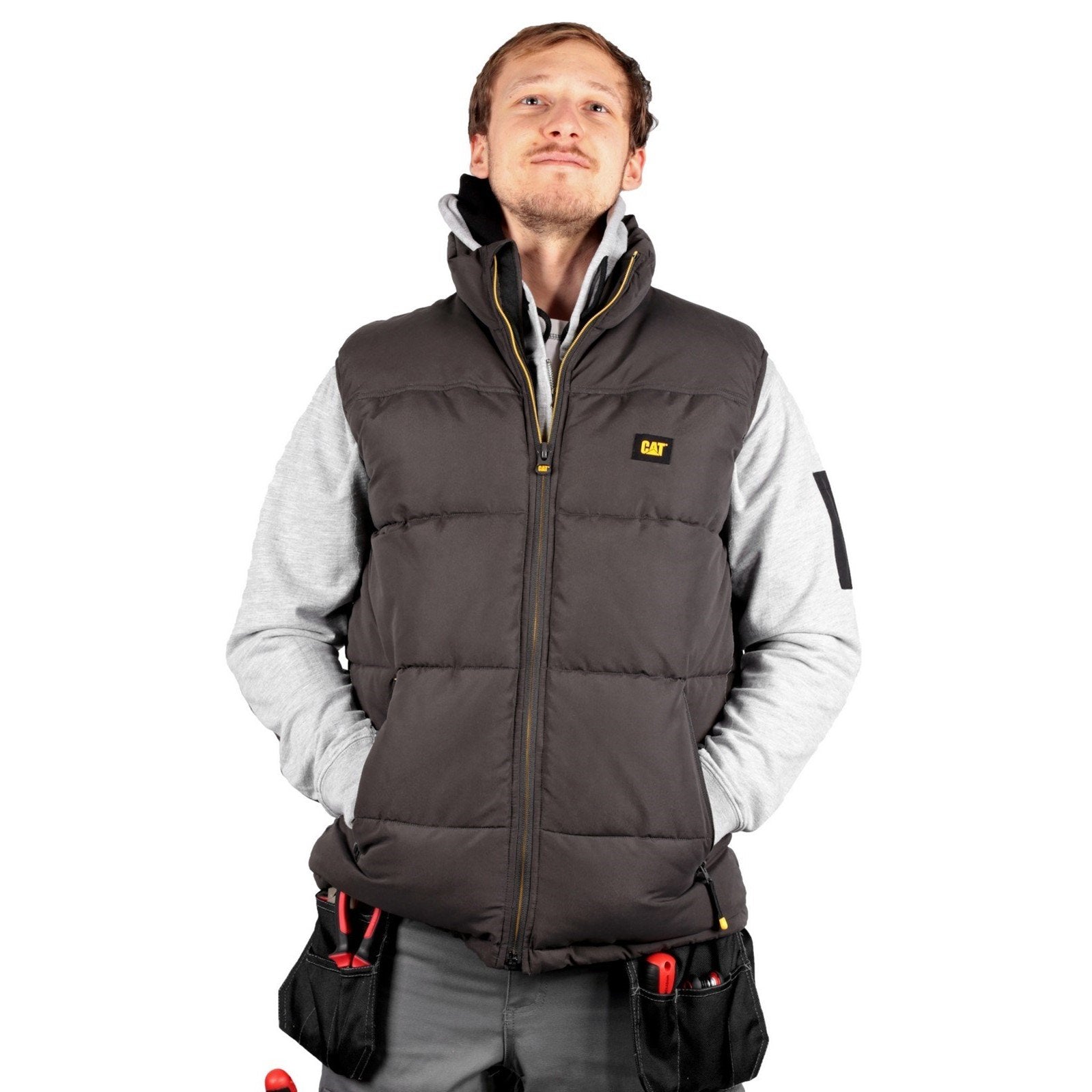 Caterpillar vest outlet hooded