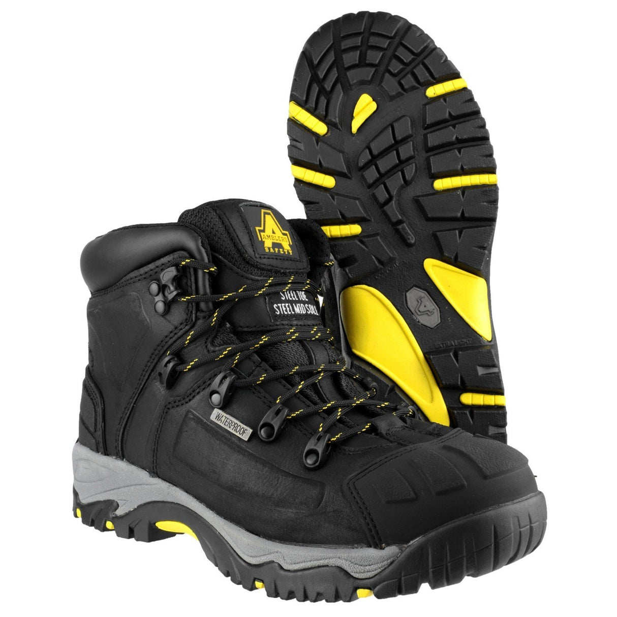 Amblers Safety Black Scuff Cap Safety Boots