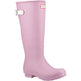 Hunter Original Tall Back Adjustable Women's Wellington Boots #colour_pink