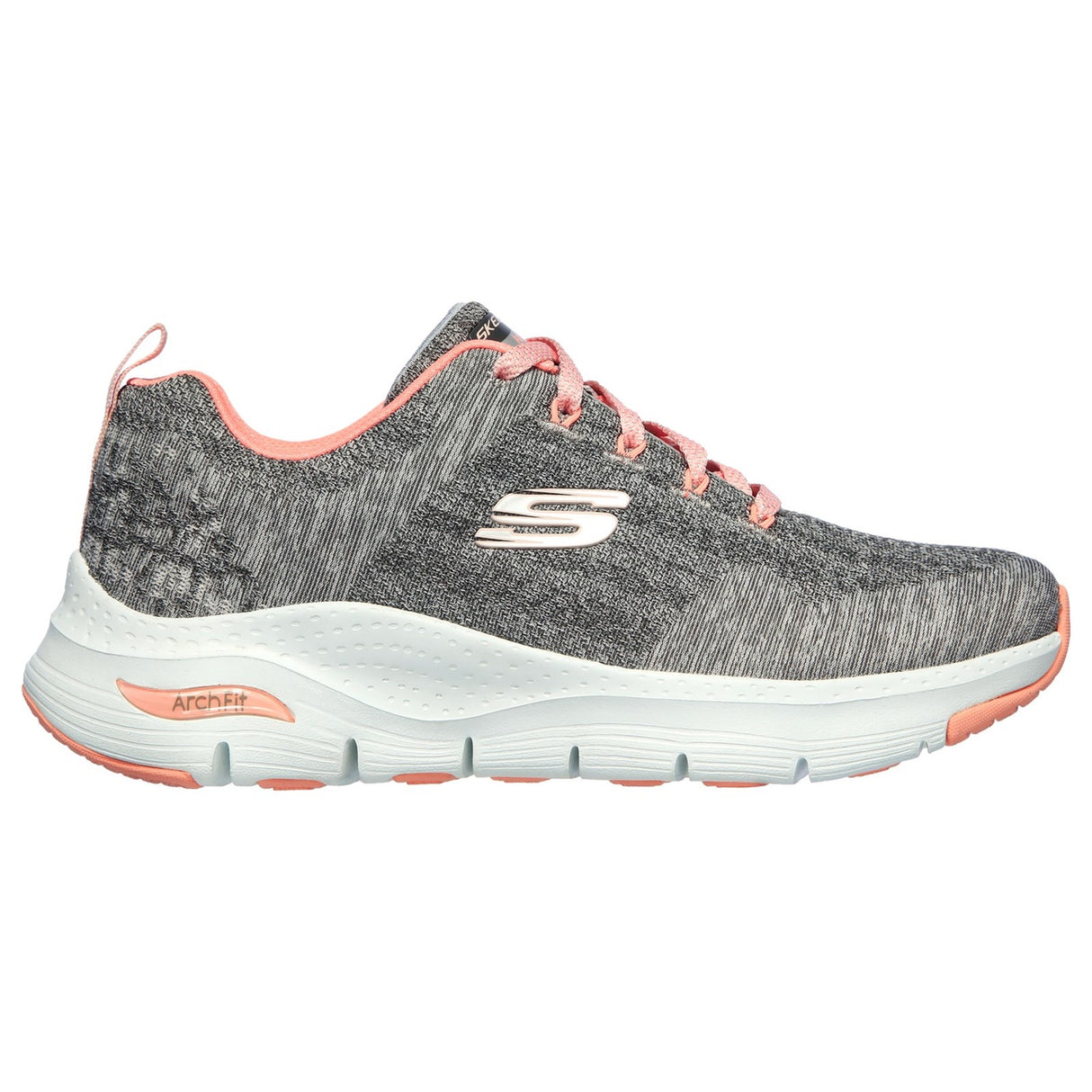 Skechers Arch Fit Comfy Wave Wide Sports Shoe