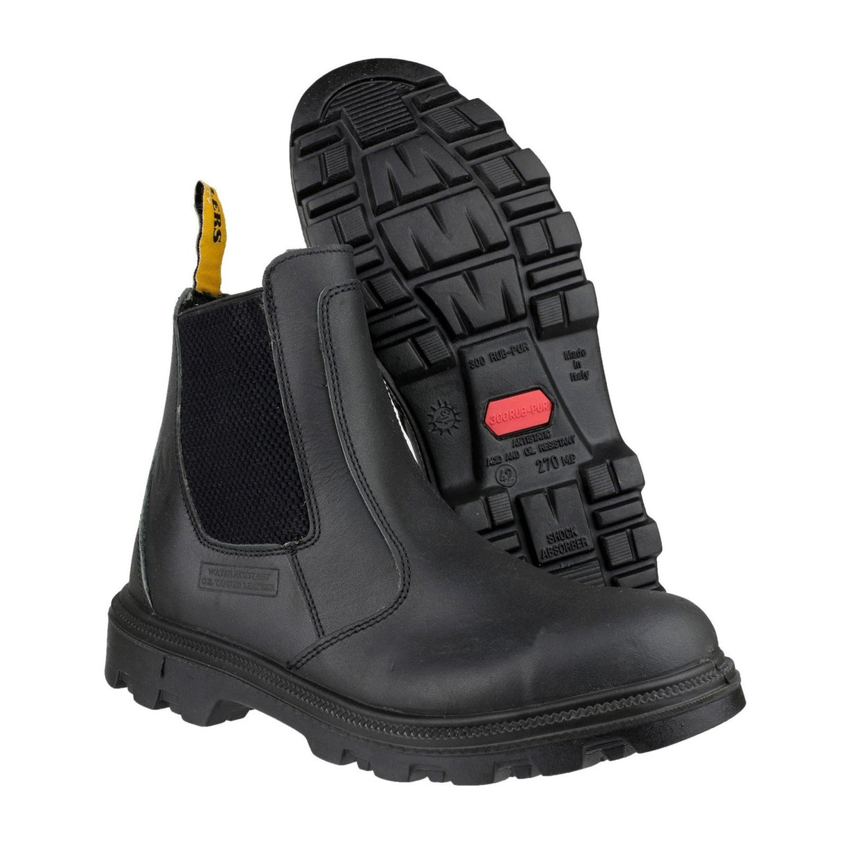 Amblers Safety Water Resistant Pull On Safety Dealer Boots