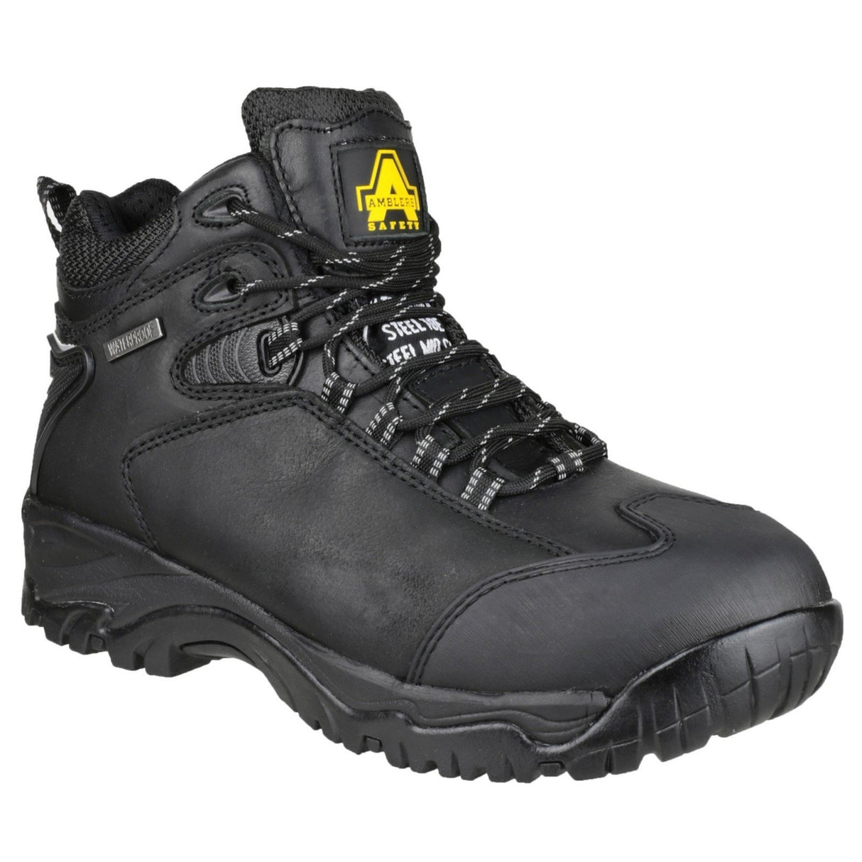Amblers Safety Waterproof Leather Lace Up Hiker Safety Boot