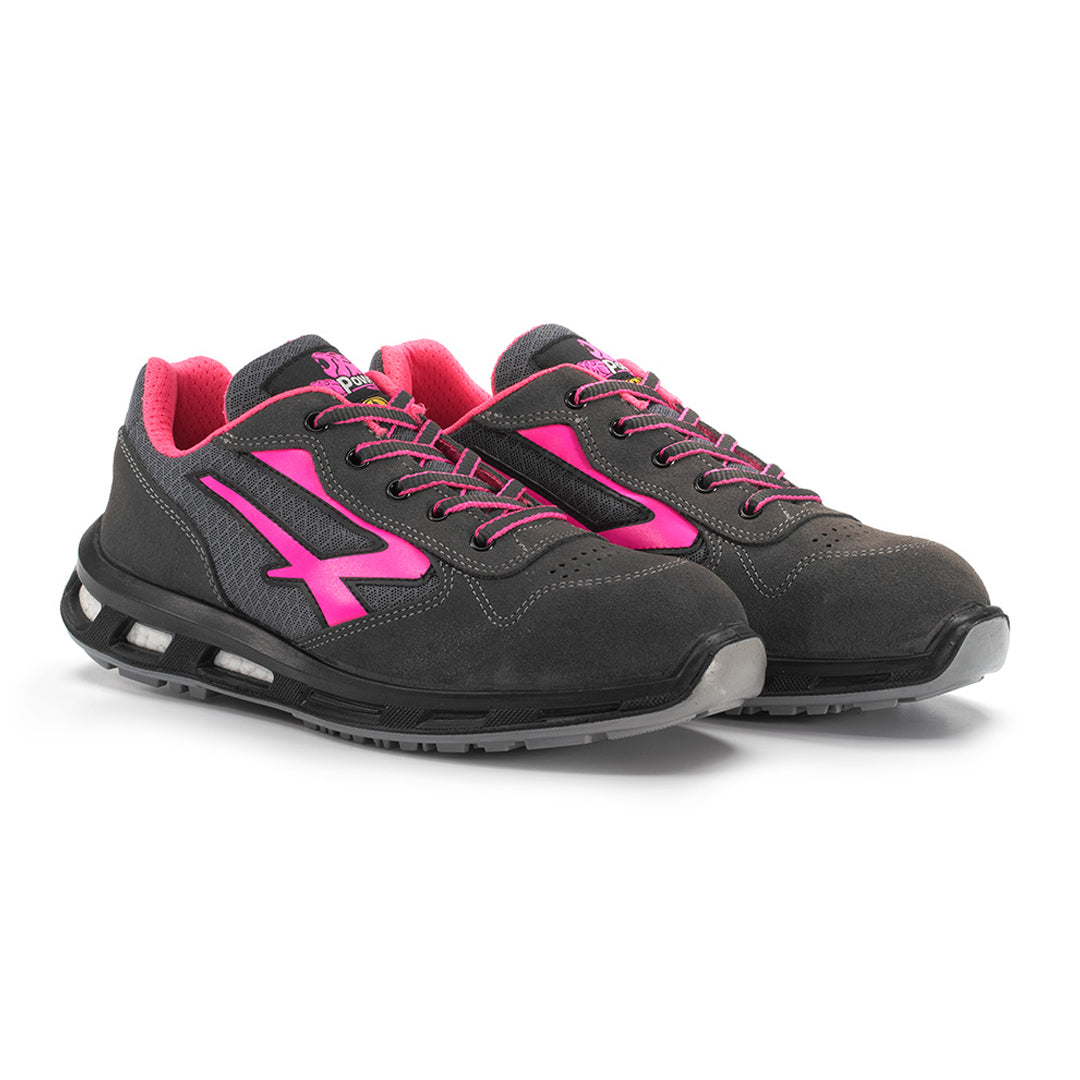 U-POWER RED LION Lei&Lei Verok Scarpe da lavoro Grigio e Fucsia taglia